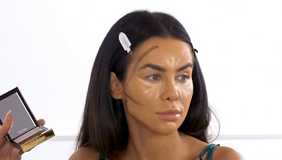 Natalia Siwiec w makijażu Kim Kardashian
