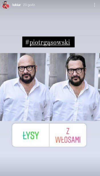 postawił na odrobinę dłuższe włosy, aby w końcu zaszaleć i...