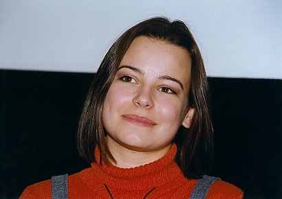 Anna Mucha w short bobie w młodości
