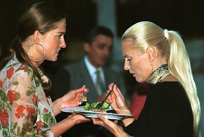 Hanna Smoktunowicz w kucyku, 2001 rok