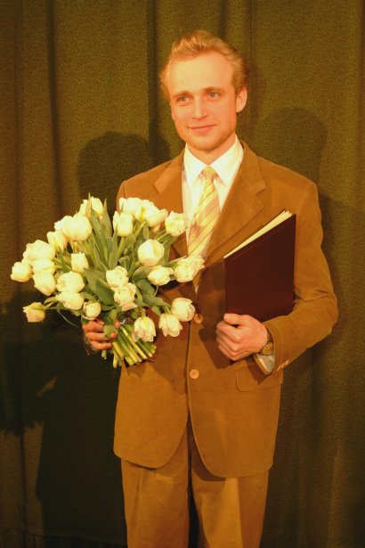 Piotr Adamczyk w 2002 roku - tak wtedy wyglądał