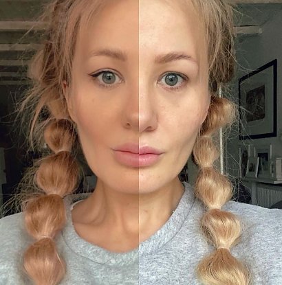 Ostatnio także pokazała, że filtry na Instagramie dużo mogą zmienić.