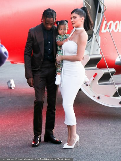 Kylie Jenner z córką na premierze Travis Scott: Look Mom I Can Fly.