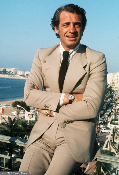 Jean-Paul Belmondo był francuskim aktorem i symbolem kina Nowej Fali lat 60.