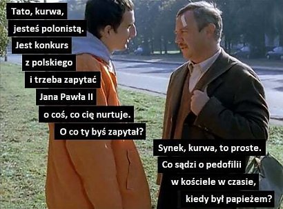 Zobacz memy, które powstały na temat pytania do Jana Pawła II na konkursie z j. polskiego!