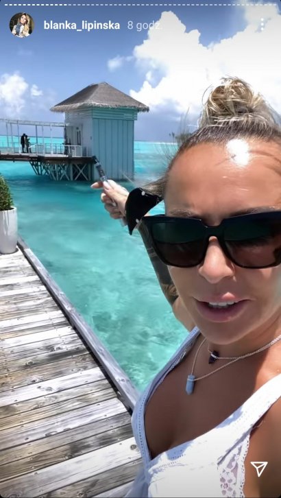 Blanka Lipińska niedawno wyjechała na bajeczne wakacje na Malediwy.