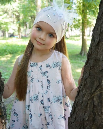 Zdjęcia tej małej Rosjanki obiegły świat w 2017 roku!