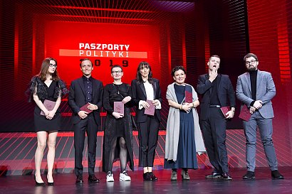 Laureaci Paszportów na gali w Teatrze Wielkim