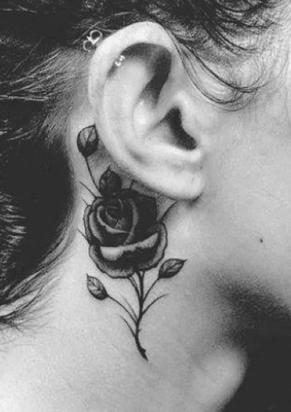 Tatuaże z motywem róży...