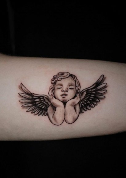 Tatuaże z motywem aniołów?