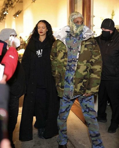 Rihanna i ASAP Rocky właśnie ogłosili, że spodziewają się dziecka. Zobacz pierwszą sesję zdjęciową z brzuszkiem!