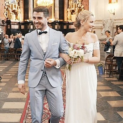 Zakochani pobrali się w 2018 roku i....