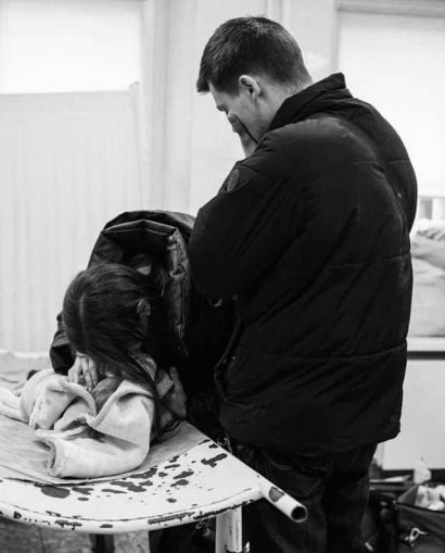 Pokazała rozpacz rodziców 18-miesięcznego Cyryla z Mariupola.