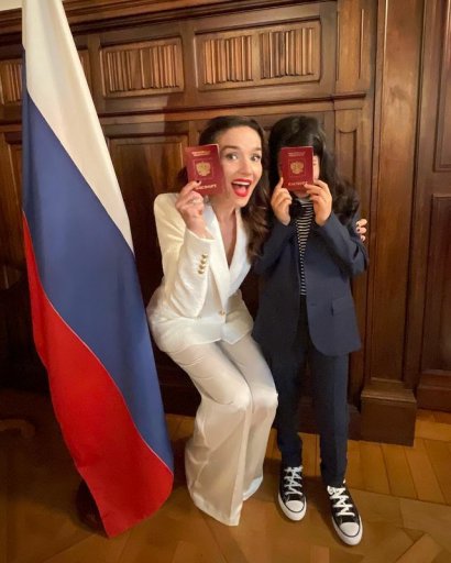 Nie tak dawno cieszyła się z rosyjskiego obywatelstwa...