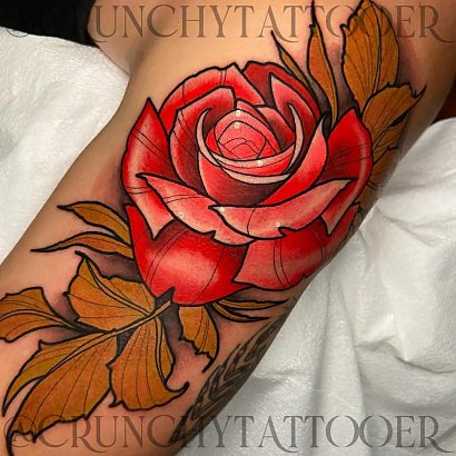 Zobacz tatuaże z motywem róży!