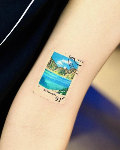 Zobacz najpiękniejsze tatuaże znaczków pocztowych!
