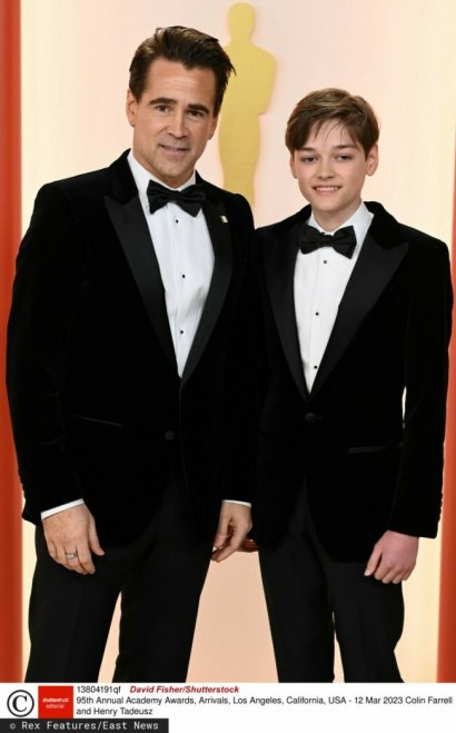 Henry Tadeusz Farrell zadebiutował u boku swojego słynnego taty podczas Oscarów 2023!