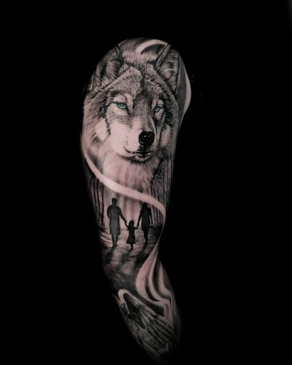 #wolftatoo - tatuaż wilka. To ponadczasowy trend! Zobacz najlepsze inspiracje na 2023 rok!