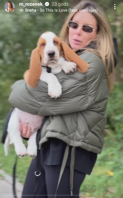 Małgorzata Rozenek-Majdan pokazała, jak Henio przyjął nowego psa. To najsłodsze zdjęcia w sieci