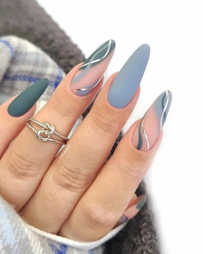 #greynails - szare paznokcie. Z tego koloru można wyczarować piękny manicure!