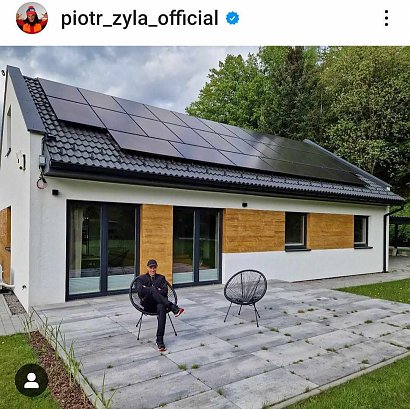 Dom Marceliny Ziętek i Piotra Żyły został zaprojektowany z myślą o komforcie i funkcjonalności,