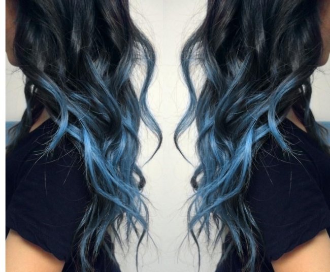 petrol blue hair dye