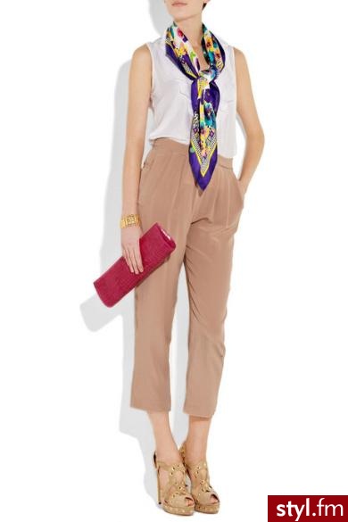 Chustka Versace. Chustka Versace. Wymiary: 87 cm na 87 cm.
Cena: 215 euro
, czyli około 817 zł
Kupisz w sklepie
Net-a-Porter. - Misz-masz