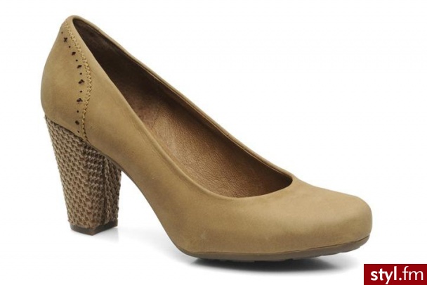 Camper Czółenka Ariadna Alto 21579 by (Beżowy) - Czółenka Buty Moda