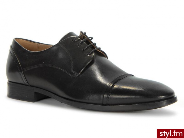Gino rossi PÓŁBUTY MPV024 (czarny) - Półbuty Buty Moda