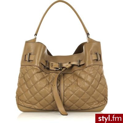Burberry Quilted leather hobo bag - Polyvore. Pobrano ze strony: http://www.polyvore.com/cgi/thing?id=19052711 - Pozostałe Torebki Moda