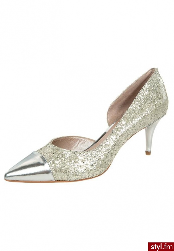 DKNY PADDY Czółenka srebrny (K2301491) - Czółenka Buty Moda