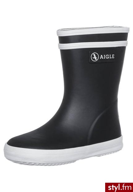 Aigle BABY FLAC Kalosze niebieski - Kalosze Buty Moda