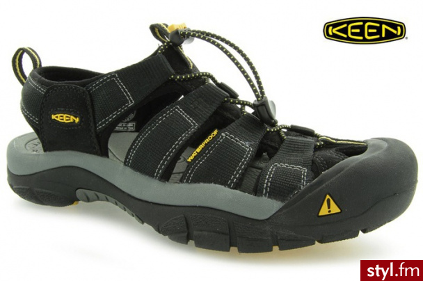 Keen SANDAŁY NEWPORT H2 MEN BLACK - Sandały Buty Moda