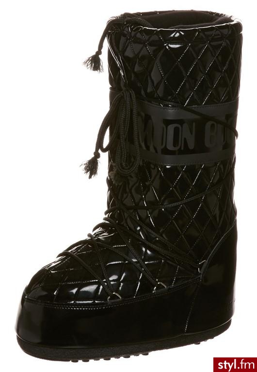 Moon Boot QUEEN Śniegowce czarny (14014100) - Pozostałe Buty Moda