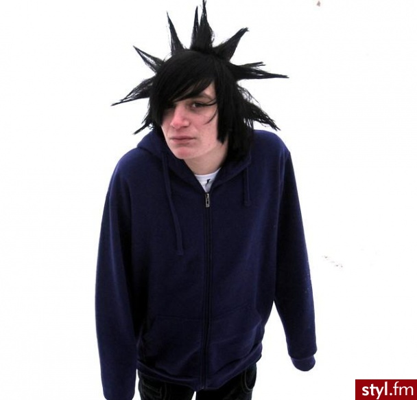 EMO Alternatywne Średnie Fryzury