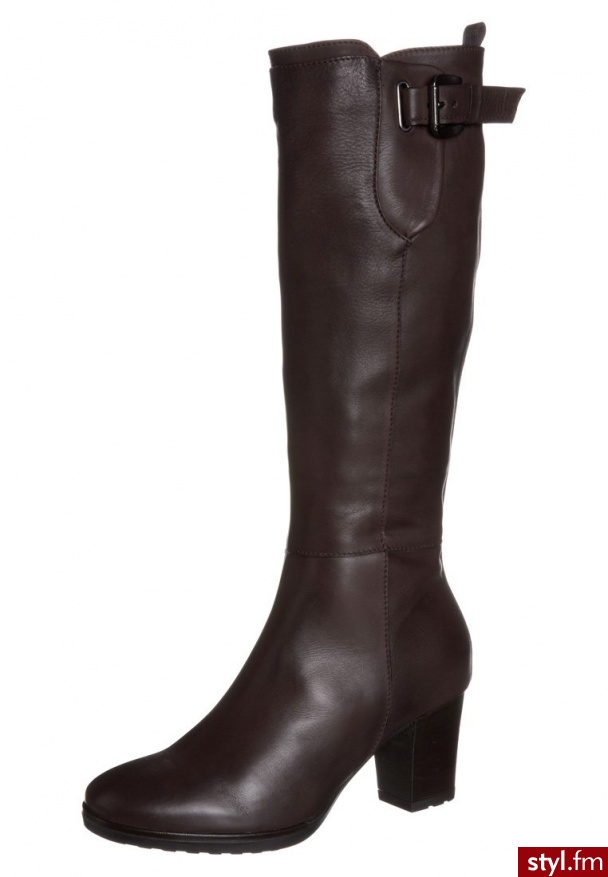Manas Design Kozaki brązowy (132D0866FX) - Kozaki Buty Moda