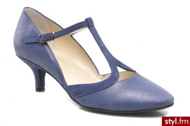 Georgia Rose CZÓŁENKA TINIYA BY GEORGIA ROSE (Niebieski) - Czółenka Buty Moda