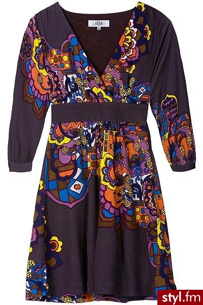 kwiecista sukienka firmy Tibi - 370$ - Pozostałe Ciuchy Moda