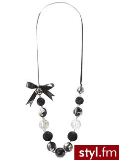 Baroque beads necklace - Black - Promod. Pobrano ze strony: http://www.promod.co.uk/jewellery/necklaces/baroque-beads-necklace-black-R1290331001.html - Pozostałe Dodatki Moda