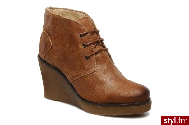Koah PÓŁBUTY I BOTKI FAITH BY KOAH (Brązowy) - Botki Buty Moda