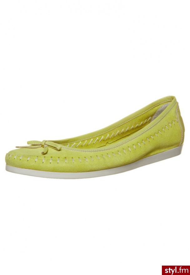 Pier One Baleriny zielony (8081) - Balerinki Buty Moda