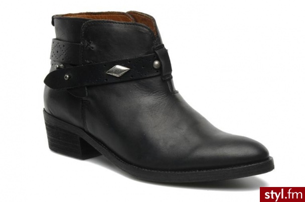 Koah PÓŁBUTY I BOTKI CARLY BY KOAH (Czarny) - Botki Buty Moda