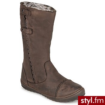 Palladium Buty Dziecko  Dolina CHOCOLAT - Kozaki Buty Moda