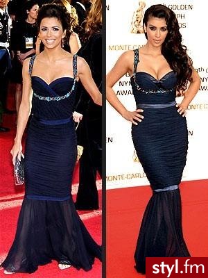 Eva Longoria i Kim Kardashian - Styler
