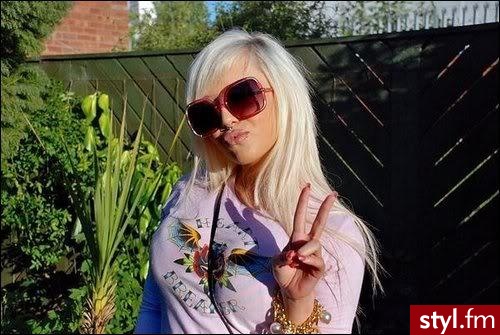 okulary - Nakrycia głowy Dodatki Moda