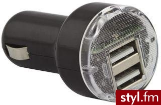 Esperanza Ładowarka samochodowa 2 x USB- (EZ108) - Bransoletki Biżuteria Moda