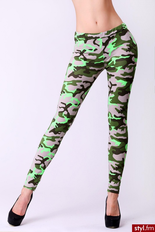 Leginsy Spodnie Moda