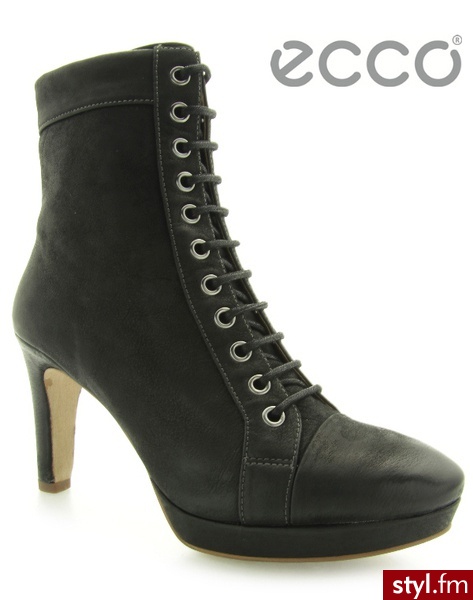 Ecco BOTKI NAVOI 85MM BLACK - Botki Buty Moda