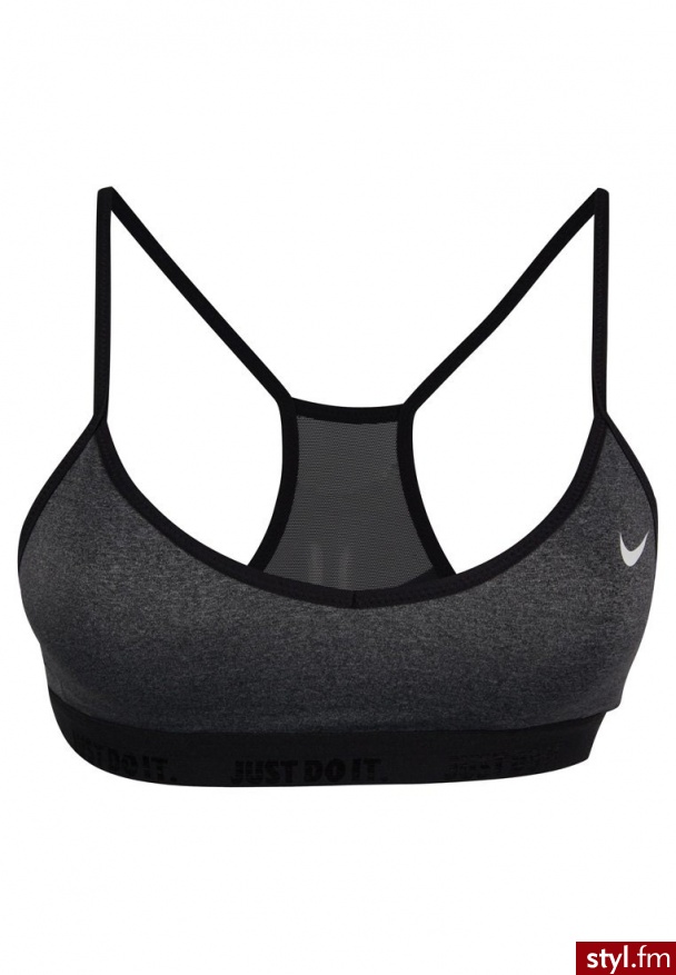 Nike Performance FAVORITES Biustonosz sportowy (524172) czarny - Biustonosze Bielizna Moda