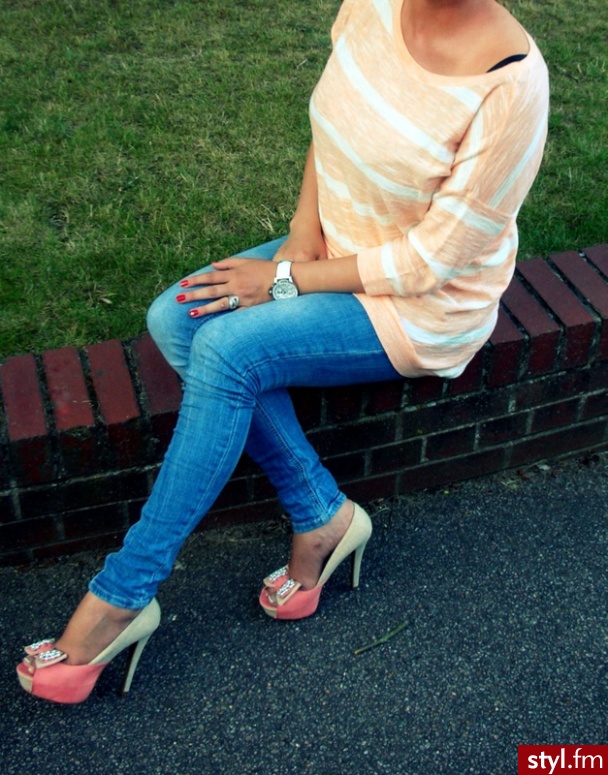 Jeansy Spodnie Moda